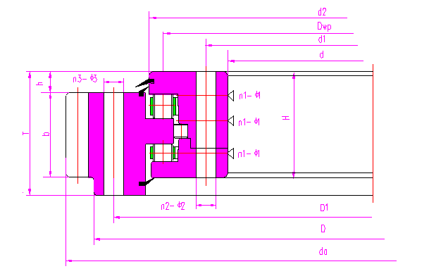 圆柱滚子组合转盘内齿式1
