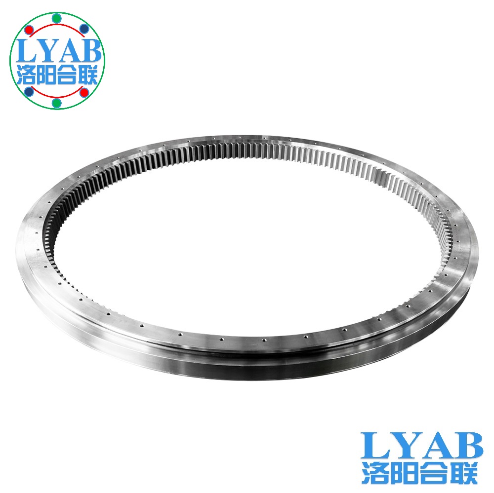 四点球内齿转盘 Four point contact ball slewing bearing with internal gear